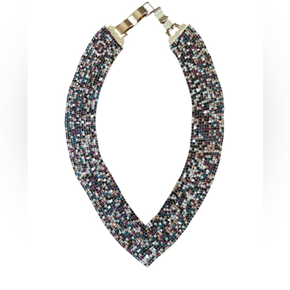 Multicolor Statement Necklace New - image 2